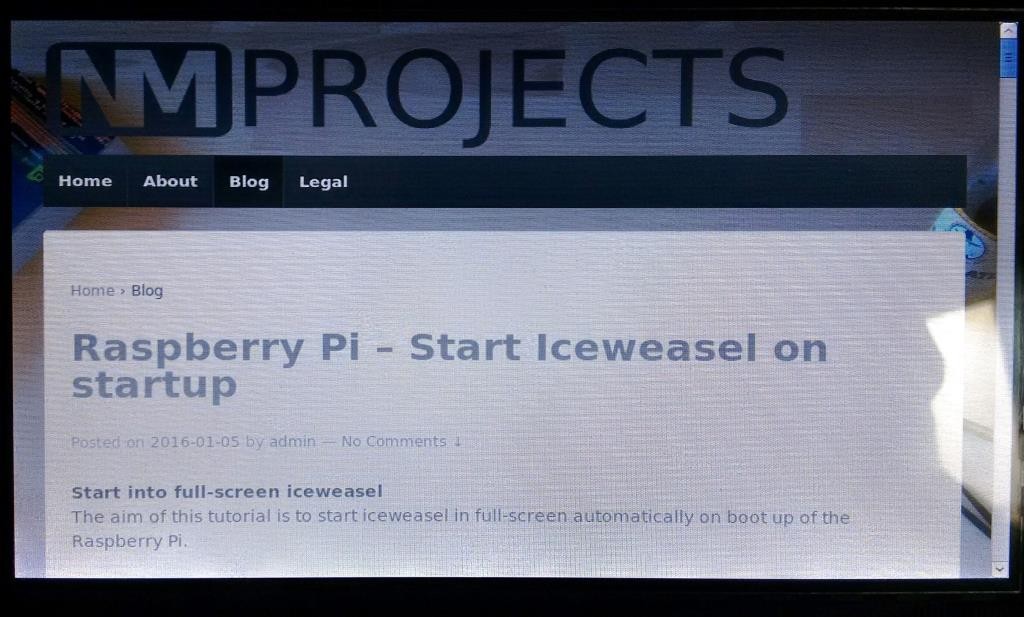 raspberry pi start 60 minute timer